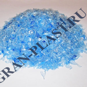 ПЭТ Флекс прозрачна голубая